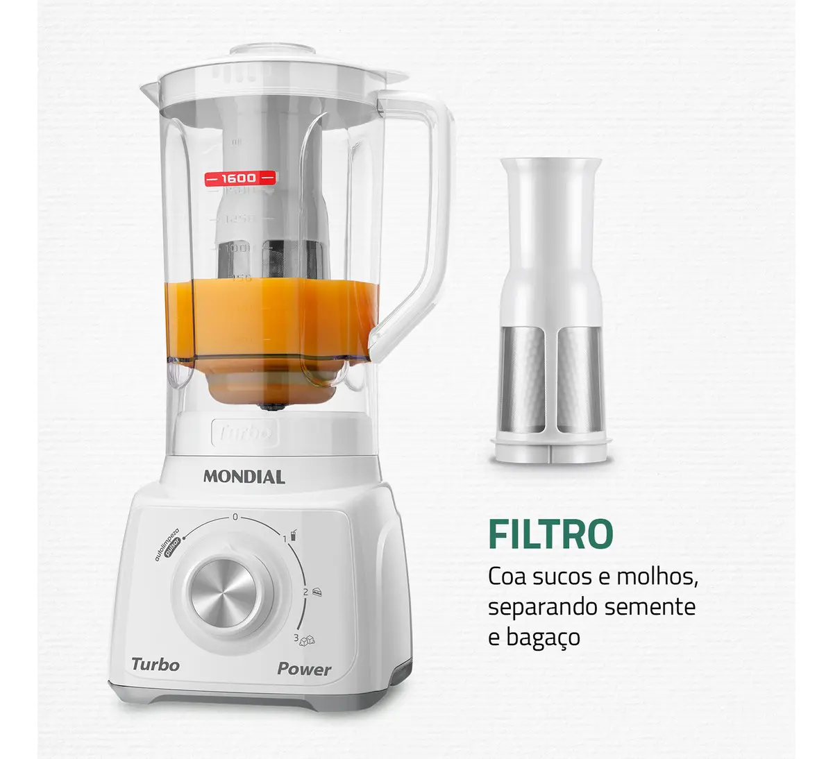 Liquidificador Turbo Power Mondial - Imagem 4
