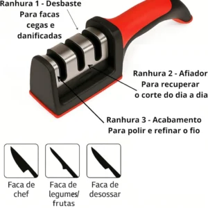 Amolador e Afiador de Facas