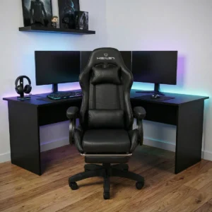 Cadeira Gamer com Apoio de Pés