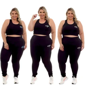 Conjunto Top e legging Plus Size