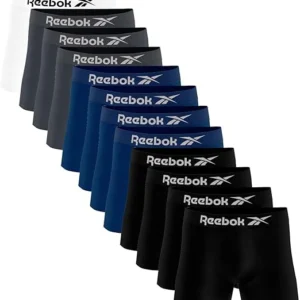 Kit 12 Cuecas Boxer Reebok