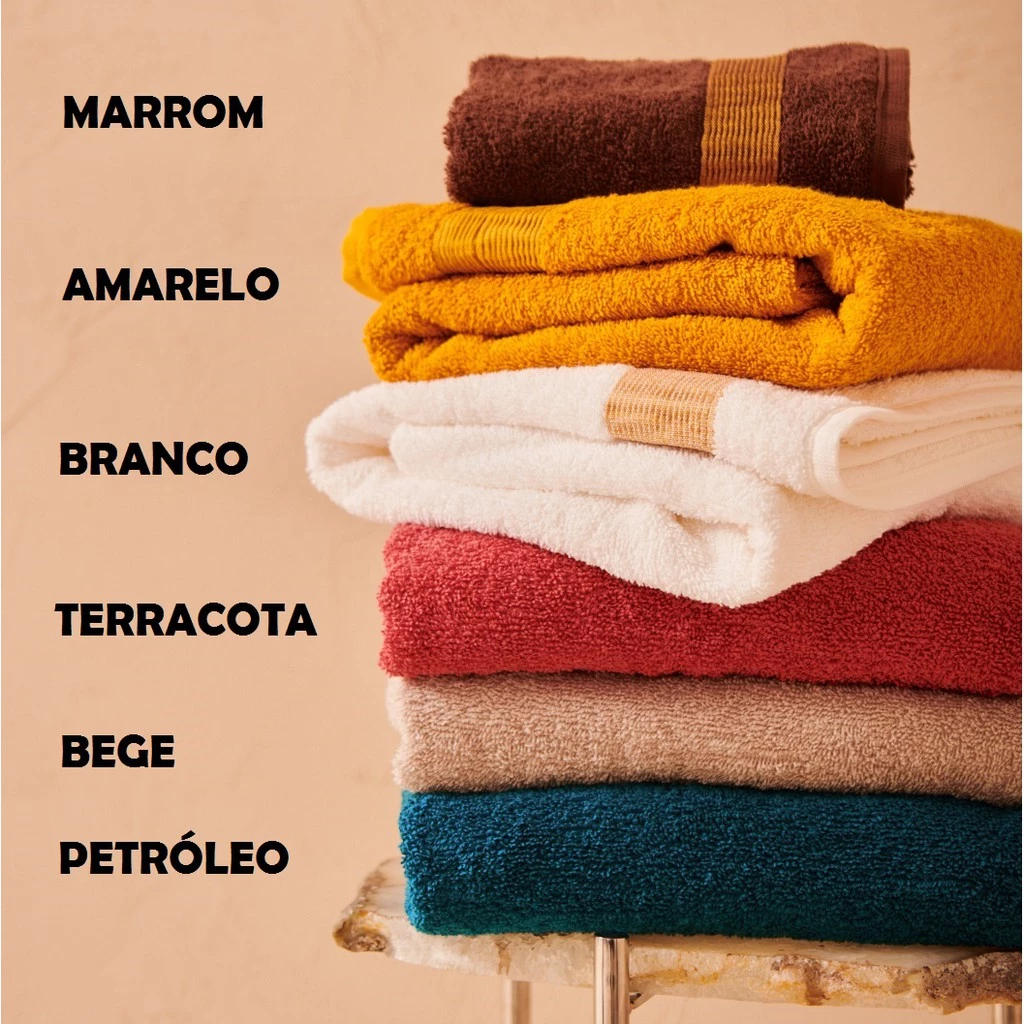 Kit 3 Toalha Banho Gigante - Imagem 3