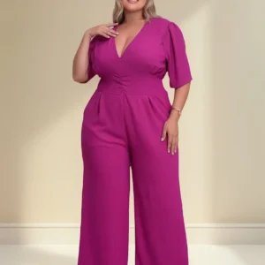 Macacão Social Plus Size