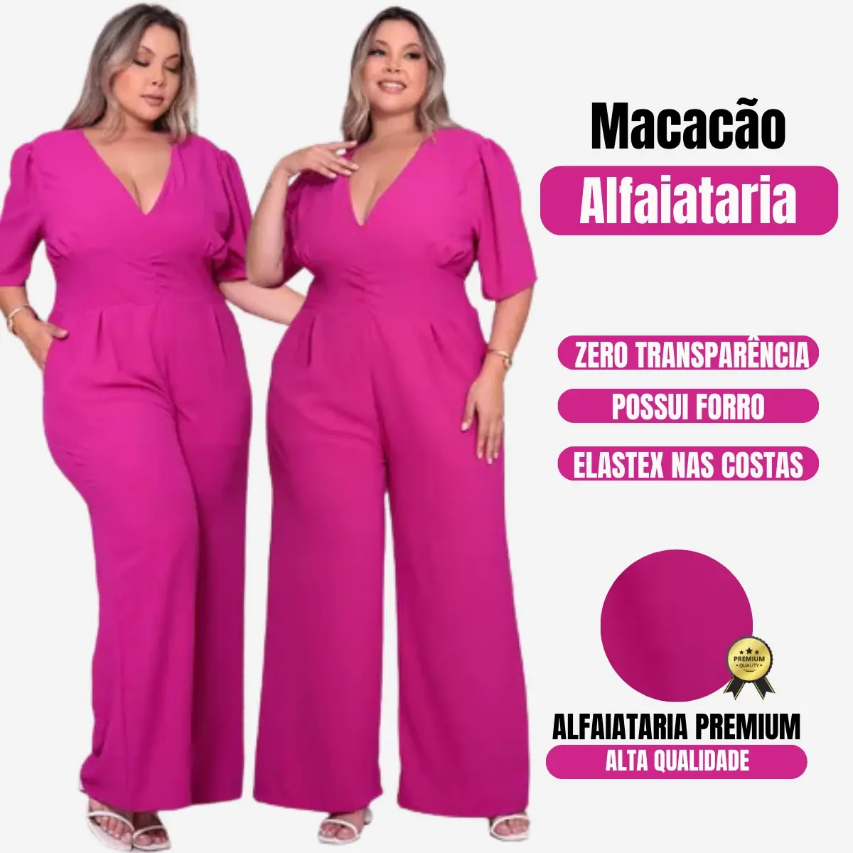 Macacão Social Plus Size - Imagem 6