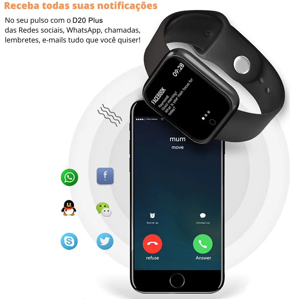 Relógio Smart Watch Digital - Imagem 7