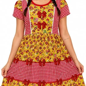 Vestido Adulto Caipira Festa Junina