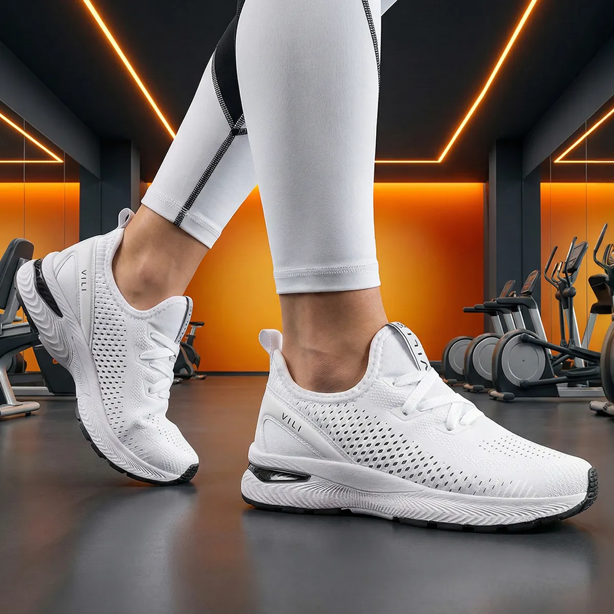 tenis branco feminino para academia