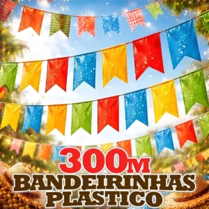 300 Metros Bandeirinhas Festa Junina