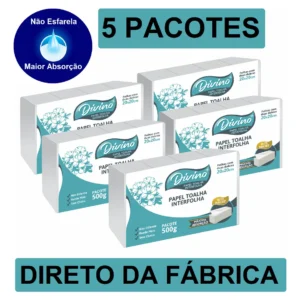 Kit Papéis Toalha Interfolha