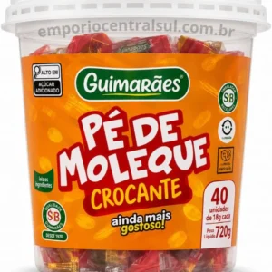Pote Pé de Moleque Crocante