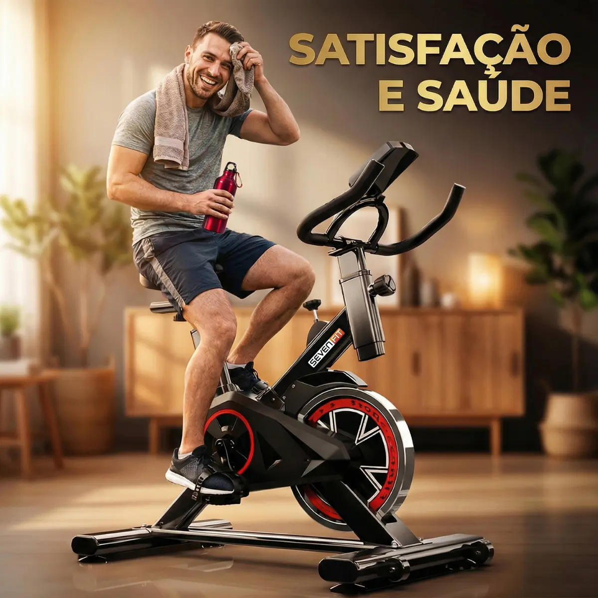 Bicicleta Ergométrica Bike Spinning 6kg - Imagem 7